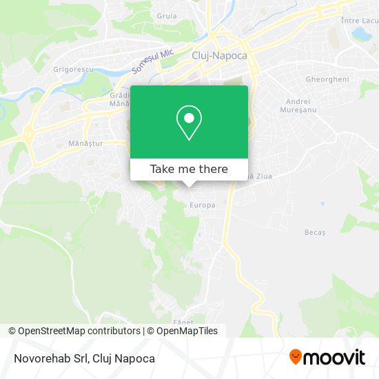 Novorehab Srl map