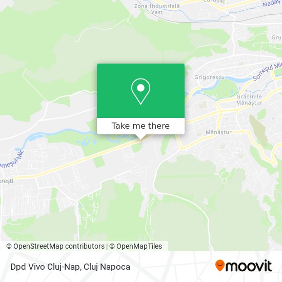 Dpd Vivo Cluj-Nap map