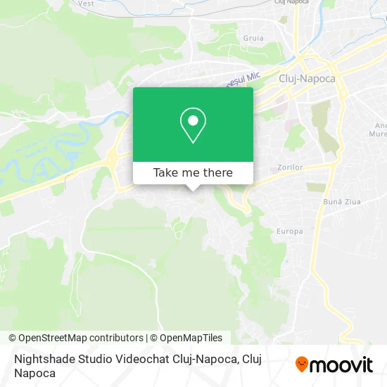 Nightshade Studio Videochat Cluj-Napoca map