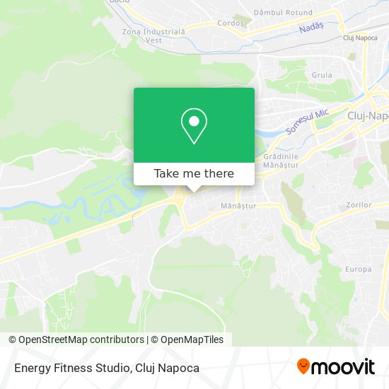 Energy Fitness Studio map