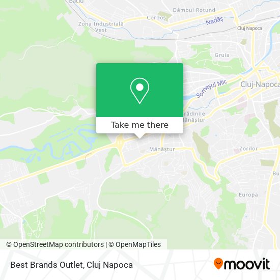 Best Brands Outlet map