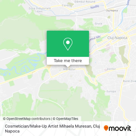 Cosmetician / Make-Up Artist Mihaela Muresan map