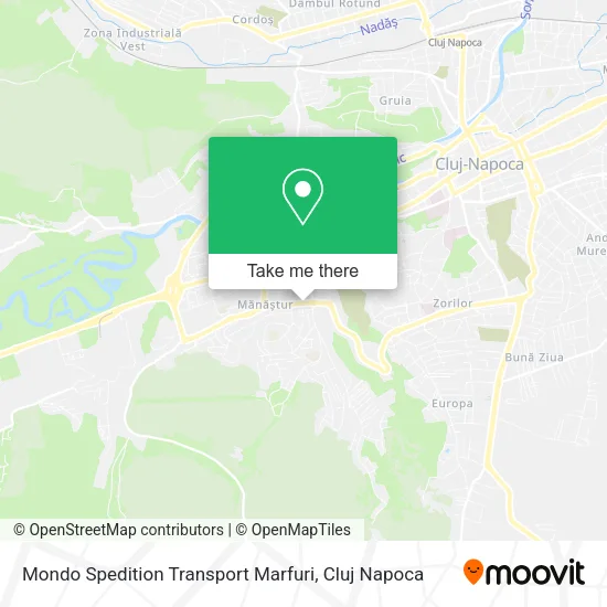 Mondo Spedition Transport Marfuri map
