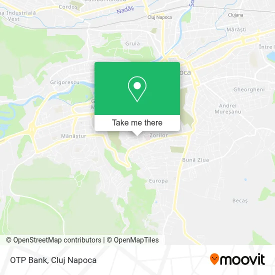 OTP Bank map