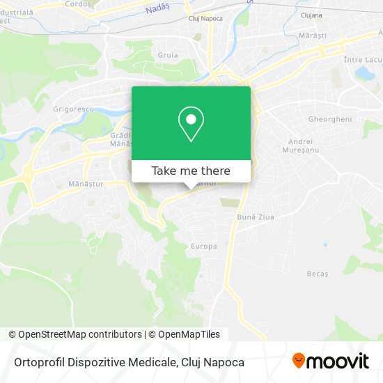 Ortoprofil Dispozitive Medicale map