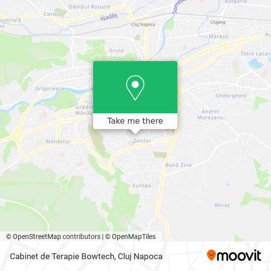 Cabinet de Terapie Bowtech map