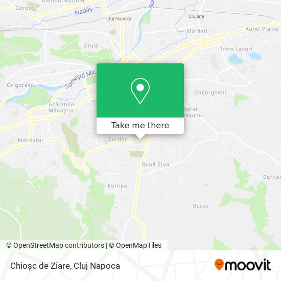Chioșc de Ziare map