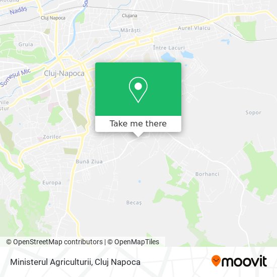 Ministerul Agriculturii map