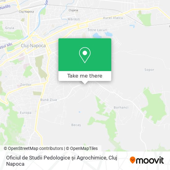 Oficiul de Studii Pedologice și Agrochimice map