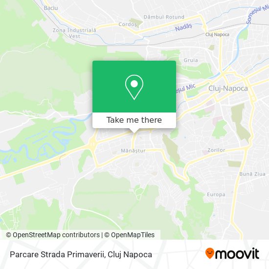 Parcare Strada Primaverii map
