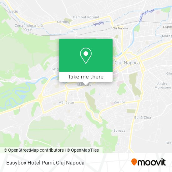 Easybox Hotel Pami map