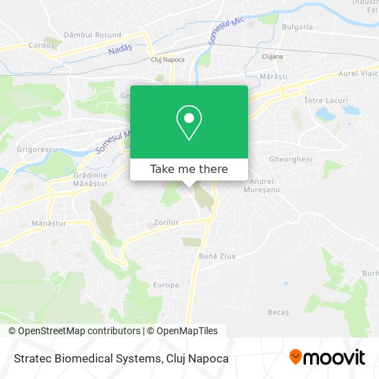 Stratec Biomedical Systems map