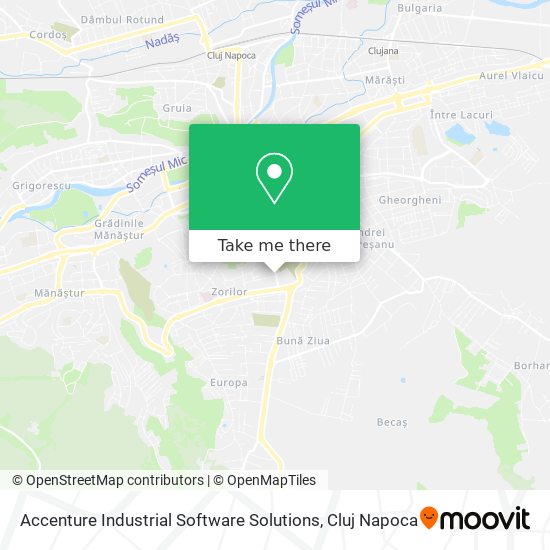 Accenture Industrial Software Solutions map