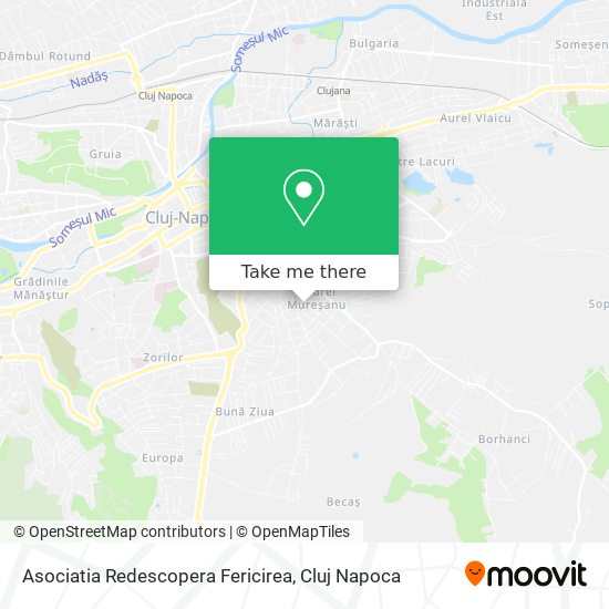 Asociatia Redescopera Fericirea map