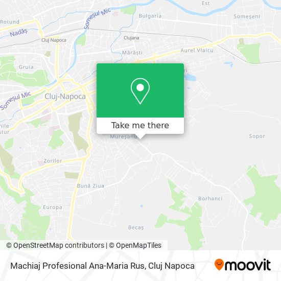 Machiaj Profesional Ana-Maria Rus map