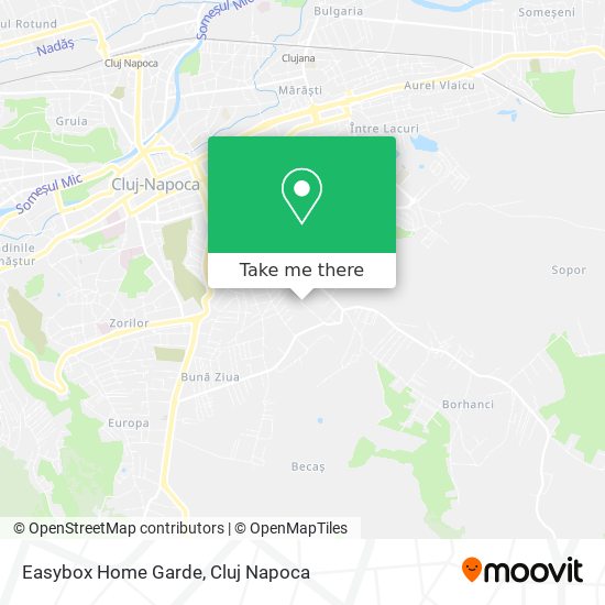 Easybox Home Garde map