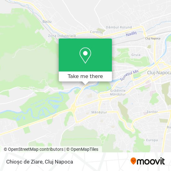 Chioșc de Ziare map