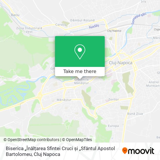 Biserica „Înălțarea Sfintei Cruci și „Sfântul Apostol Bartolomeu map