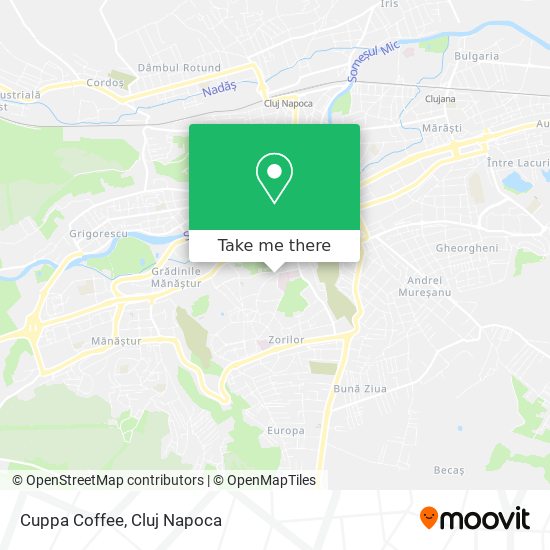 Cuppa Coffee map