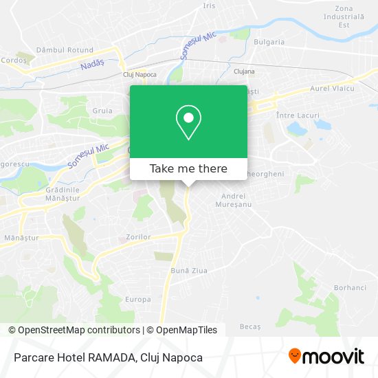 Parcare Hotel RAMADA map