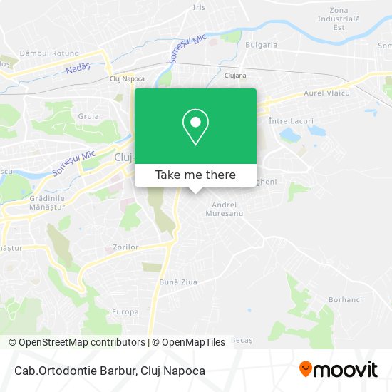 Cab.Ortodontie Barbur map