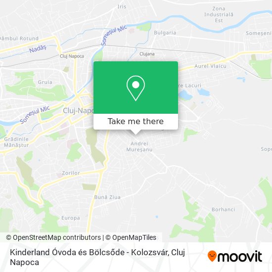 Kinderland Óvoda és Bölcsőde - Kolozsvár map