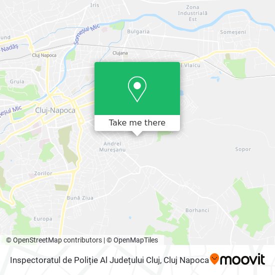 Inspectoratul de Poliție Al Județului Cluj map