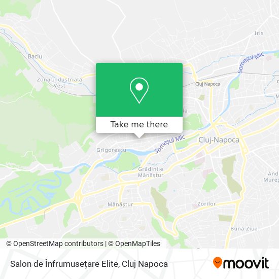 Salon de Înfrumusețare Elite map