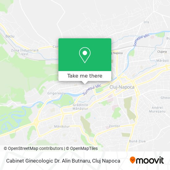 Cabinet Ginecologic Dr. Alin Butnaru map