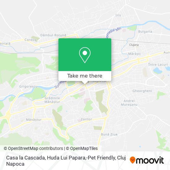 Casa la Cascada, Huda Lui Papara,-Pet Friendly map