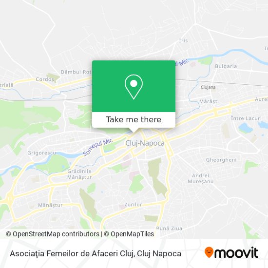 Asociaţia Femeilor de Afaceri Cluj map