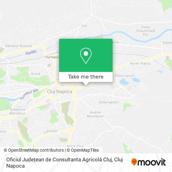 Oficiul Județean de Consultanta Agricolă Cluj map