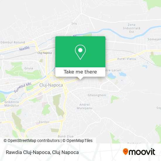 Rawdia Cluj-Napoca map