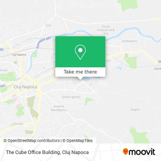 The Cube Office Building map
