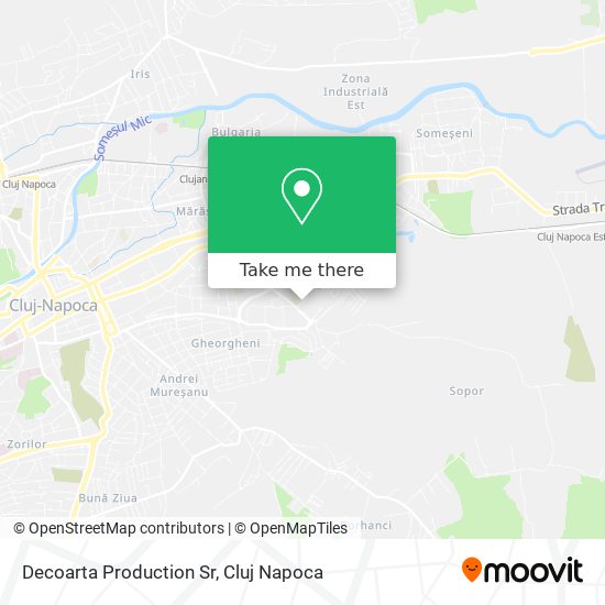 Decoarta Production Sr map