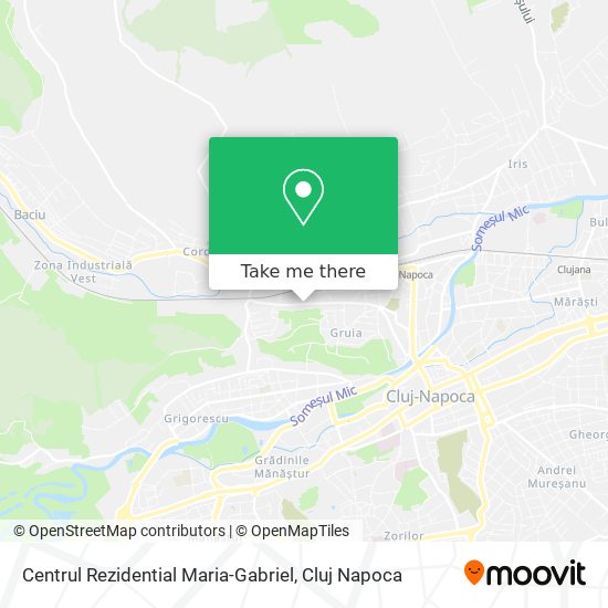 Centrul Rezidential Maria-Gabriel map