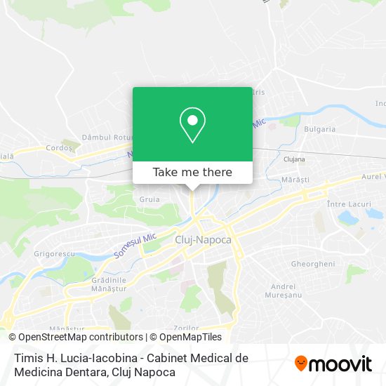 Timis H. Lucia-Iacobina - Cabinet Medical de Medicina Dentara map