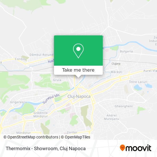 Thermomix - Showroom map