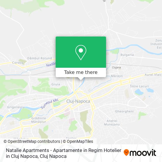 Natalie Apartments - Apartamente in Regim Hotelier in Cluj Napoca map