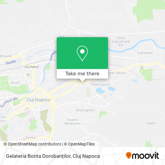 Gelateria Bonta Dorobanților map