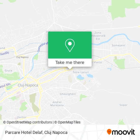 Parcare Hotel Delaf map