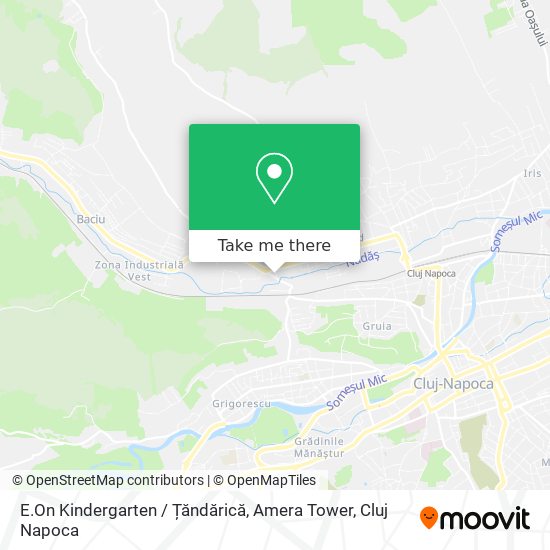 E.On Kindergarten / Țăndărică, Amera Tower map