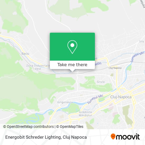 Energobit Schreder Lighting map