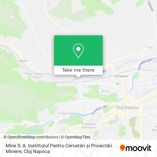 Mine S. A. Instittutul Pentru Cercetări și Proiectări Miniere map