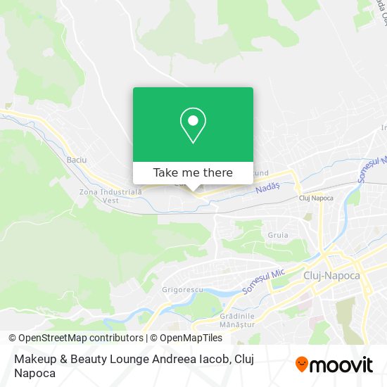 Makeup & Beauty Lounge Andreea Iacob map