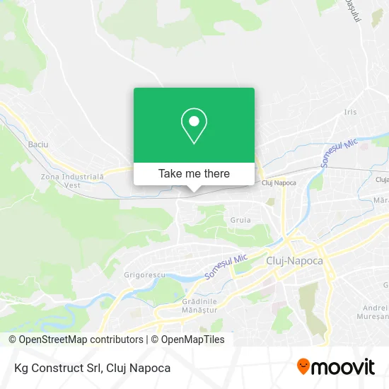 Kg Construct Srl map