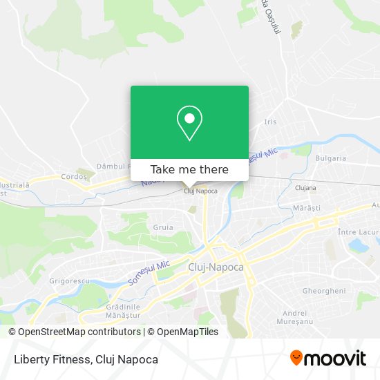 Liberty Fitness map