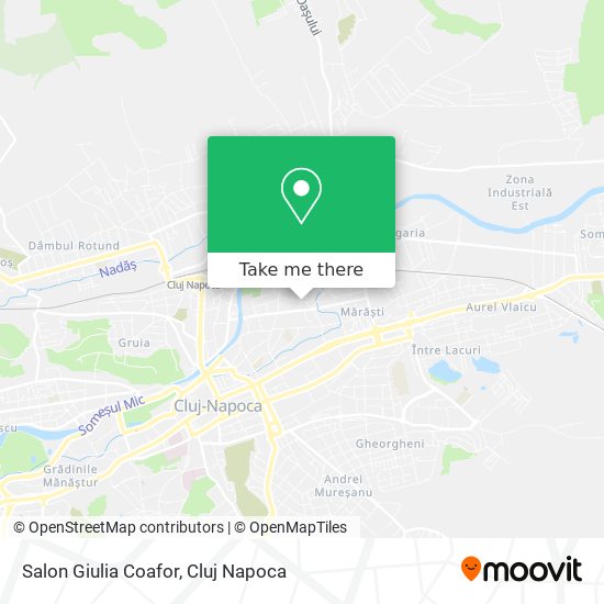 Salon Giulia Coafor map