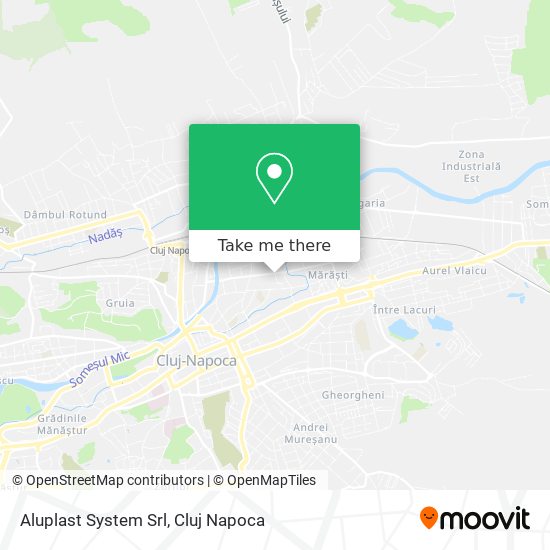 Aluplast System Srl map