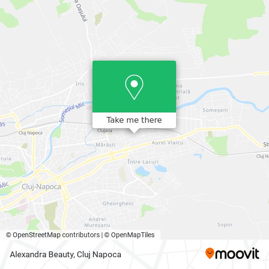 Alexandra Beauty map